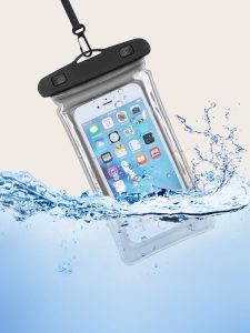 waterproof phone pouches for beach and outdoor activities